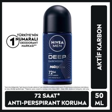 Nivea Men Deep Dimension Erkek Deodorant Roll-On 50 ml