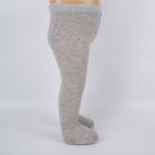 ModaSize Bebek Pamuklu Külotlu Çorap Gri