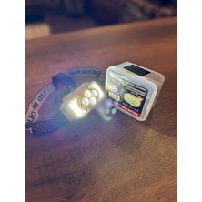 Çadır Dünyası Everton RT-815S Sensörlü Kafa Feneri - COB LED Şarjlı