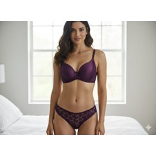 Ecem Dantel Detaylı Destekli Sütyen Külot Takımı – Günlük Konfor