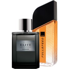 Avon Full Speed ve Elite Gentleman In Black Erkek Parfüm Edt 75 Ml.
