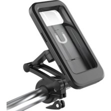 SiHako Gidon Bağlantılı Su Geçirmez Mıknatıslı Motorsiklet Telefon Tutucu