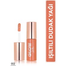 Flormar Glow Lip Oil Nemlendirici Etkili & Işıltılı Bitişli Renkli Dudak Yağı (002 Cocoa Kiss) 8682536104098