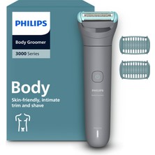 Philips Vücut Bakım 3000 Serisi Duşa Uygun, Hassas Bölge ve Vücut Tıraş Makinesi - BG3480/15
