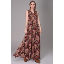 Journey Uzun Şifon-Elbise