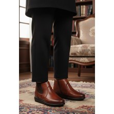 Ayakmod 301 Jel Taban Anatomik Fermuarlı Taba Kadın Bot