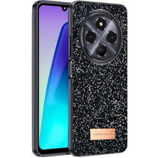   Redmi 14C Bright Simli Kapak - Siyah