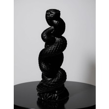 Geray Design Yılan Desenli Şamdan Ev Dekorasyon