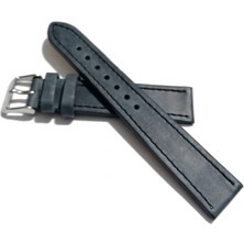 Belirtilmemiş Fado  Klasik Saat Deri Kordon Saat Kayışı Koyu   Mavi 18  mm  (378  )