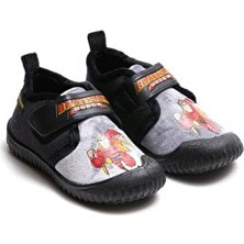 Gezer Kışlık Braveman Baskılı Rahat Cırtlı Erkek Bebek Çocuk Panduf