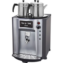 Remta 3 Demlikli 40 lt Premium Jumbo Çay Makinesi Şamandıralı - DE10SP