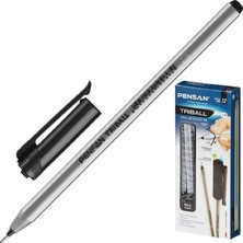 Pensan Triball Tükenmez Kalem 12'li Kutu - Siyah