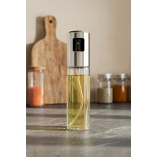 Digithome Pratik Sprey Cam Zeytinyağı Sirke ve Sıvıyağ Şişesi Püskürtmeli Airfryer Pişirme Öncesi Yağdanlık 100 ml - F/3