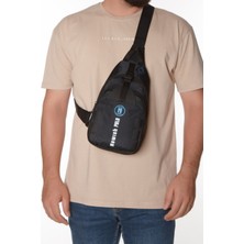 Newish Polo Erkek Kumaş USB Kulaklık Çıkışlı Çapraz Göğüs ve Omuz Çantası - NEWPOLO391