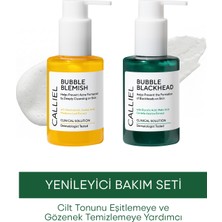 Calliel Cilt Bakım Seti Köpük Formda Tüm Cilt Tiplerine Uygun 2 Adet Yenileyici Etki