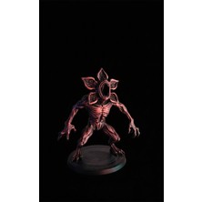 Atölye Matris Stranger Things Demogorgon Biblo Dekoratif Obje 12 cm Efekt Boyalı 3D Baskı Pla Plastik