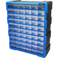 Go İthalat 60LI Asmalı Monoblock Çekmece Seti 38.1X15.7X47.5CM Herhangi Bir Renk Gönderilir (5468)