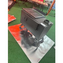 Çadır Dünyası Soba Altı Yanmaz Kumaş - 70x100 cm Isı Yalıtım Matı