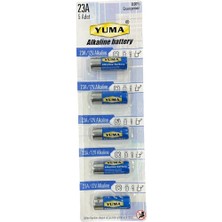 SiHako Yuma 23A MN23 V23A V23GA 12 Volt Alkalin Pil 5’li Paket