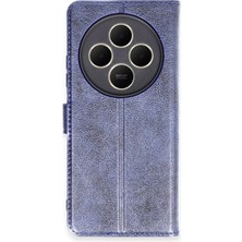 SiHako Redmi 14C Kılıf S Kapaklı Kılıf - Lacivert