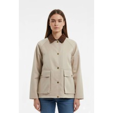 Shopping Shop Kadife Yaka Ceket Mont TAS