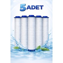 Optana 5 Adet Duş Başlığı Pp Filtresi – Kireç, Pas ve Tortu Önleyici Daha Temiz ve Yumuşak Su Duş Başlığı Yedek Pp Filtresi