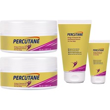 Percutane Tüp + Kavanoz Vücut Masaj Krem Seti 50ML 2şerli: Kapsikum Meyvesi Oleoresini Arnika Montana Çiçeği Articum Lappa (Dulavratotu) Kökü