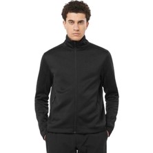 Salomon Outline Warm Fleece Fz M LC2300800  Siyah Ceket
