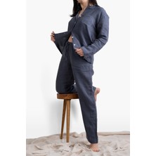 Jojomia Lona Kadın Keten Pijama Takımı