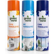 Green World Fırın Temizleyici- Wc Temizleyici- Cam Temizleyici
