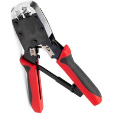 Gampus Kablo Soyucu Çoklu Pens Kesme Özellikli Soket Sıkıştırıcı Pens Kablo Soyma Aleti Metal Paslanmaz