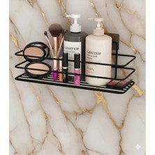 Octopus Bazaar Yapışkanlı Banyo Rafı- Mutfak Baharatlık- Duş Şampuanlık Duvar Düzenleyici Organizer 1 Adet