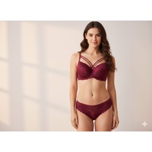 Hb Comfort Askı Detaylı Dantel Sütyen Külot Takımı – Şık ve Konforlu