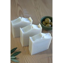 Zencefil Organik 3 Kalıp Zeytinyağlı Sabun Özel Üretim El Yapımı Saf Zeytin Yağı Sabunu 3 Adet Pure Olive Oil Soap