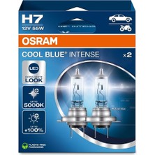Osram H7 Cool Blue Intense Next Gen 5000K Beyaz Işık 2'li