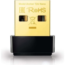 Tp-Link Archer T2U Nano 600 Mbps Kablosuz Ağ Adaptörü Outlet