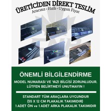 Kişiye & Firmaya Özel Pleksi Plakalık