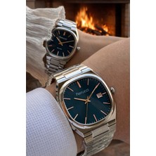 Ferrucci Çiftlere ve Sevgililere Özel 2 Yıl Garantili 3 Atm Suya Dayanıklı Çift Kol Saati FG.X5001.3