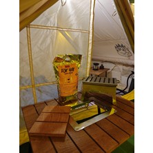 Çadır Dünyası Kendin Pişir Kendin Ye Mangal Masası - 70x90 cm Gürgen - Ayarlanabilir Ayaklı