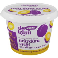Dokuru Original Mürdüm Eriği Atıştırmalık Meyve Cipsi - Dondurularak Kurutulmuş Mürdüm Eriği - Freeze Dried Erik