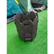 Çadır Dünyası Çantalı Ateş Çukuru - Katlanabilir Taşınabilir Kamp Ateşi