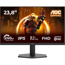 AOC 24G11ZE 23,8" 240 Hz(OC) 0,3 ms FreeSync Full HD HDR 10 Fast IPS Oyuncu Monitörü