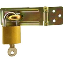 Sandık Kutu Askısı 25'lik Menteşeli Kilit Aparatı Tosba Kilit 25 mm Asma Kilit 2'li Set