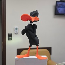 TriVox3D Daffy Duck Çizgi Film Karakteri (Boy 21 Cm)