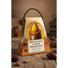 Sütlü Çikolata Kaplı Bademli Hurma 200 Gr.