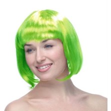 Nexgen Yeşil Küt Peruk Saç MCHD-RSETT34