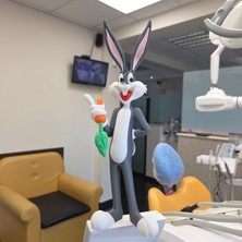 TriVox3D Bugs Bunny Çizgi Film Karakteri (Boy 30 Cm)