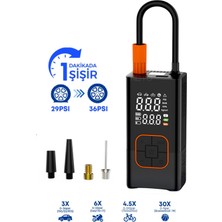Neffo Taşınabilir Lastik Şişirme Pompa Çift Ekran Dijital Hava Pompası Araba Lastik Şişirme Hava Kompresör