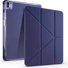 Teleplus iPad Pro 13 2025 M5 Kılıf Trifolding Katlanabilir Smart Kapak