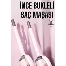 MiraLive Saç Maşası 10MM Ince Bukle Taşınabilir Saç Kıvırma Çubuğu